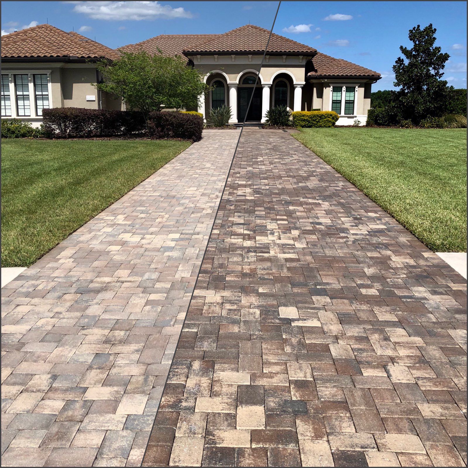 Paver sealing results